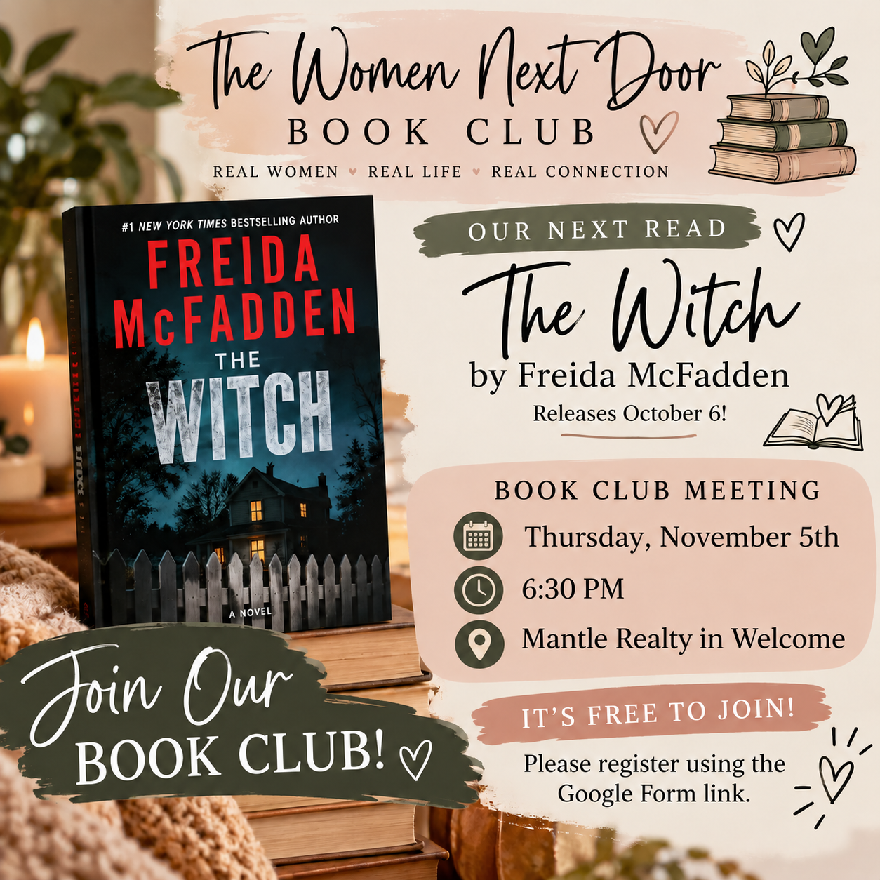 Women Next Door Book Club